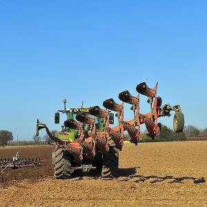 Plough and furrow breaker 